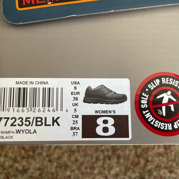 Skechers work shoe  size 8 - Picture 5 of 5